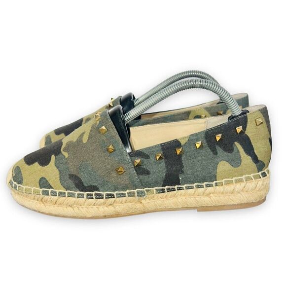 Steven by Steve Madden Erie Platform Espadrille Flats "Camo" Women's 7 - Picture 2 of 11